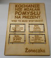 Śmieszny prezent Bony - opcja "męska" dla Niego