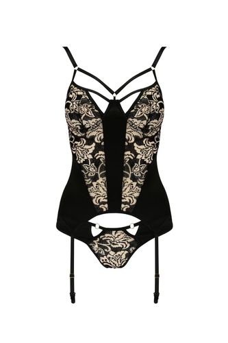 bielizna-victoria corset black s/m - casmir na Arena.pl