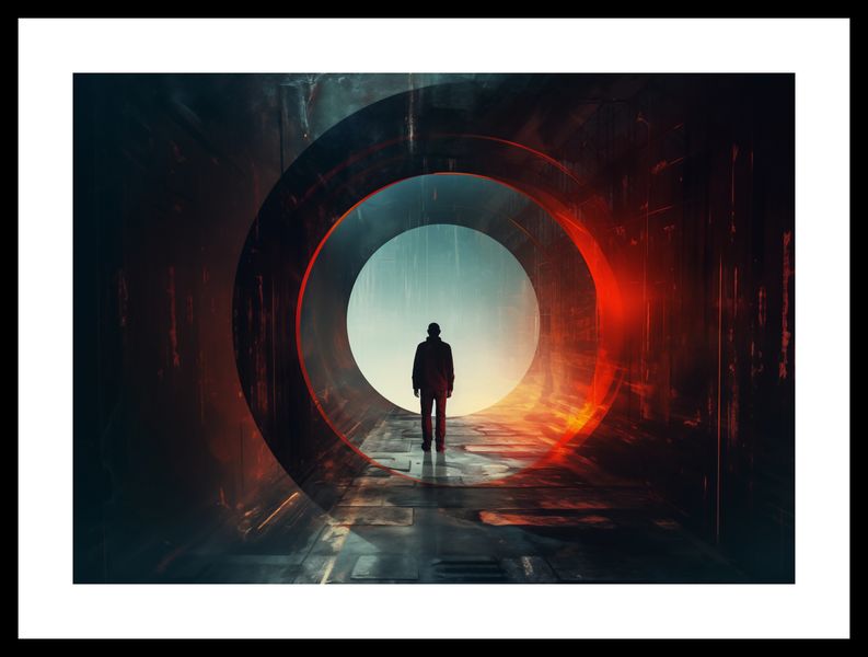 Plakat 42x29,7cm Portal do Świata zdjęcie 3