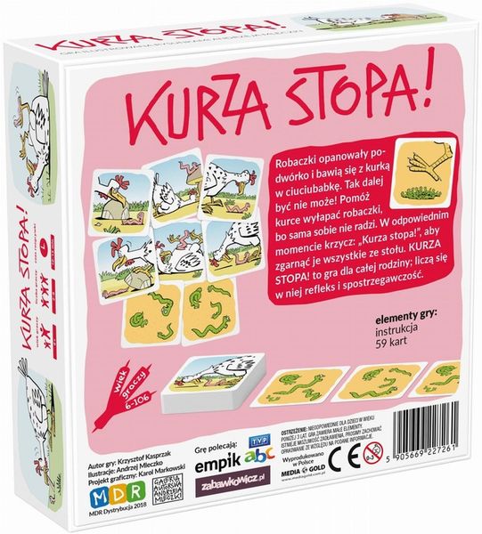 Gra karciana MDR Kurza stopa! MDR227261 zdjęcie 7
