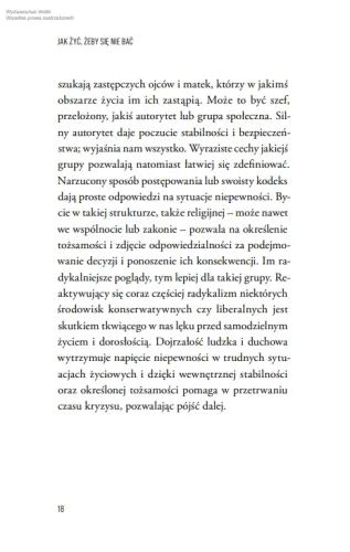 Jak żyć, żeby się nie bać? na Arena.pl