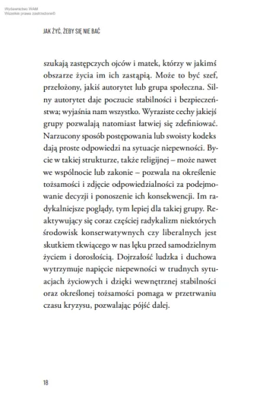 Jak żyć, żeby się nie bać? zdjęcie 16