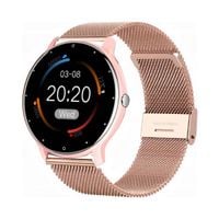ZEGAREK DAMSKI SMARTWATCH WODOODPORNY WYŚWIETLACZ IPS PL MENU SPORT ROZMOWY