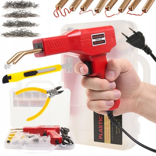 ZESTAW DO NAPRAWY ZDERZAKÓW ELEMENTÓW PLASTIKOWYCH ZSZYWACZ ZSZYWKI na Arena.pl