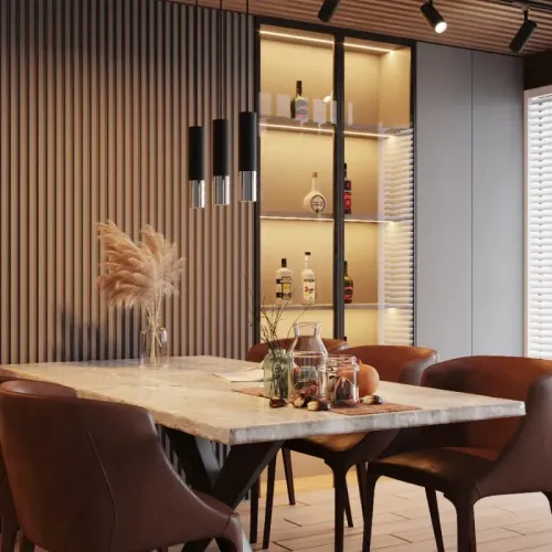 Plafon LOOPEZ czarny/chrom na Arena.pl