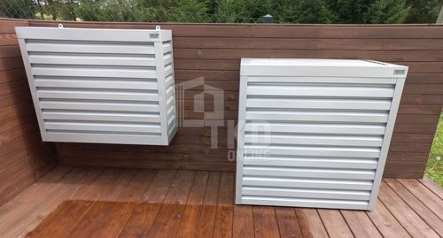 Osłona klimatyzatora - pompy ciepła 70x40x130 cm biały TKD160 na Arena.pl