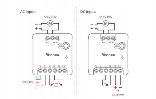 Sonoff MINI-D bezpotencjałowy beznapięciowy przekaźnik Matter WiFi eWeLink na Arena.pl