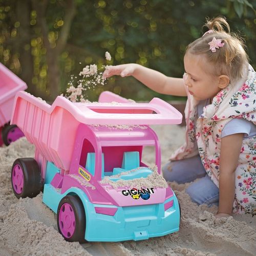 Gigant Wywrotka Różowa - Duży Pojazd WADER dla Dzieci na Arena.pl
