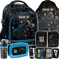 PLECAK TORNISTER SZKOLNY DLA CHŁOPCA PAD PADY KLASA 13 WOREK PIÓRNIK BIDON