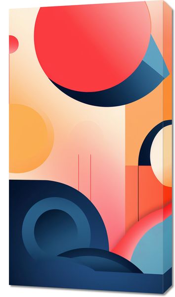 Obraz 50x90cm Geometryczne Marzenia zdjęcie 1