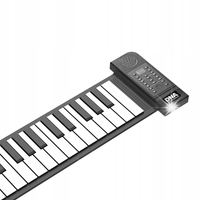 ZWIJANE PIANINO DLA DZIECI KEYBOARD ORGANY NAUKA GRANIA KLAWIATURA ZWIJANA