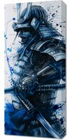 Obraz 40x90cm Samuraj w Błękicie