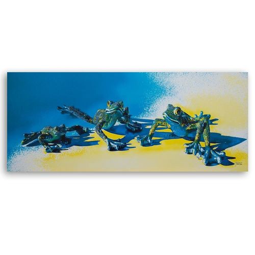 Deco Panel, Kolorowe żaby 95x33 na Arena.pl