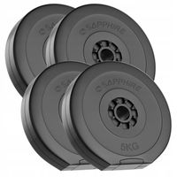 Zestaw OBCIĄŻEŃ 20KG talerze OBCIĄŻENIE 4x5kg nakład CIĘŻARY krążki