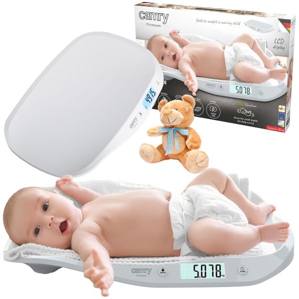 Camry Cr 8185 Waga Dla Niemowląt Do 20Kg Z Automatyczną Funkcją Hold zdjęcie 1