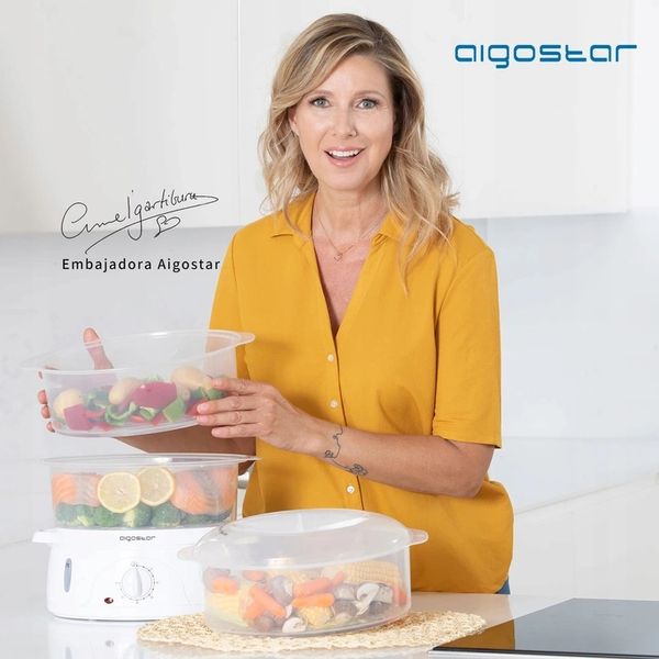 Aigostar Fitfoodie 30CFO 800W - Parowar do gotowania zdjęcie 10