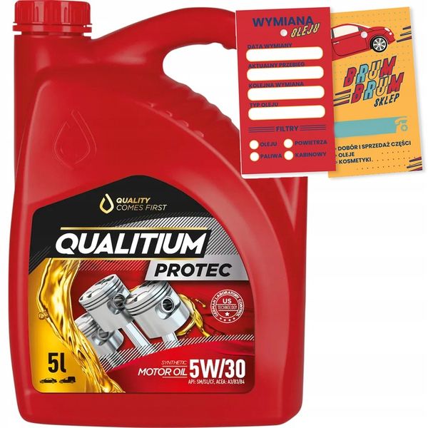 OLEJ QUALITIUM Protec 5W30 - 5L zdjęcie 1