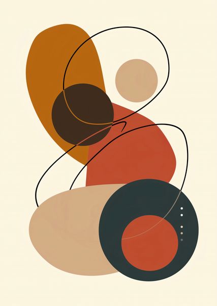 Plakat 67,5x95cm Geometria Harmonii zdjęcie 1
