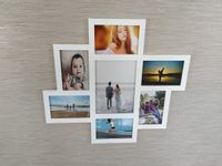 Multirama drewniana ramka mdf 7 zdjęć