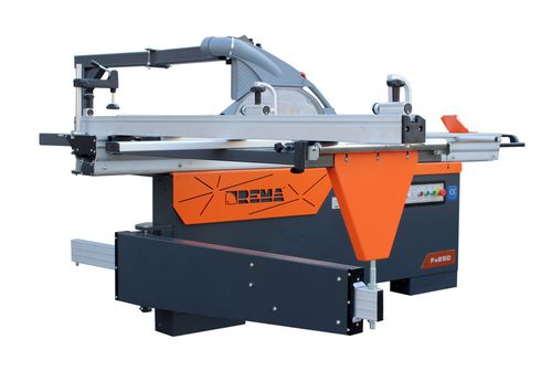 Piła formatowa formatówka pilarka tarczowa REMA podcinak 2600mm podcinakiem na Arena.pl