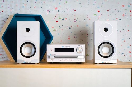 Wieża stereo Blaupunkt MS16BT biała na Arena.pl