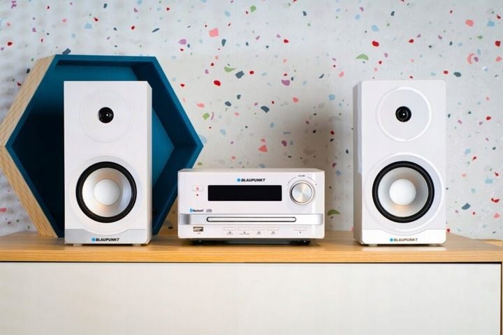 Wieża stereo Blaupunkt MS16BT biała zdjęcie 5