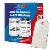 lakier zaprawka + bezbarwny zaprawkowy skoda lf9e white candy