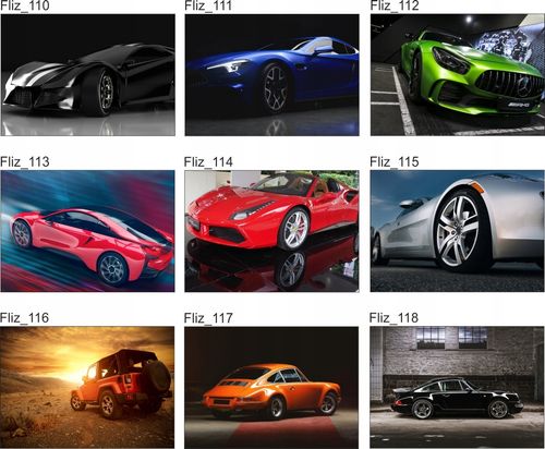 FOTOTAPETA samochody Ferrari BMW 3D 300x210 FLIZ na Arena.pl