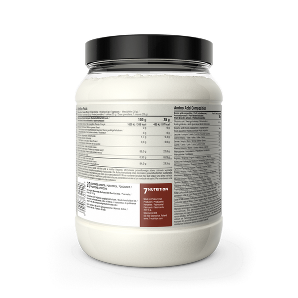 7Nutrition - Egg Protein Isolate 500 g - czekolada zdjęcie 2