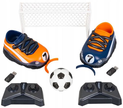 BUTY GO GRY W PIŁKĘ SAMOCHÓD ZDALNIE STEROWANY PILOT AUTO PODŚWIETLENIE LED na Arena.pl