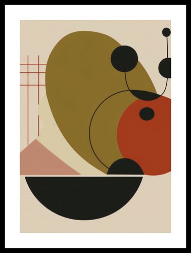 Plakat 64x90cm Geometryczny Balans na Arena.pl