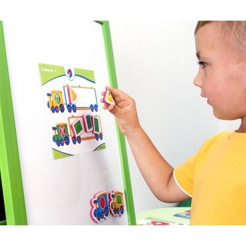 Gra Edukacyjna Magnetyczna Figury I Kolory Dla Dzieci Rk2201-06 na Arena.pl