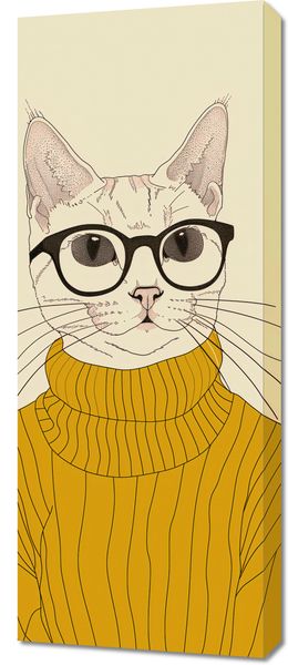 Obraz 40x100cm Intelektualista zdjęcie 1