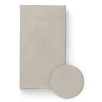 BOCIOLAND PRZEŚCIERADŁO JERSEY BAWEŁNA Z GUMKĄ DO ŁÓŻECZKA 60x120cm BEŻOWE