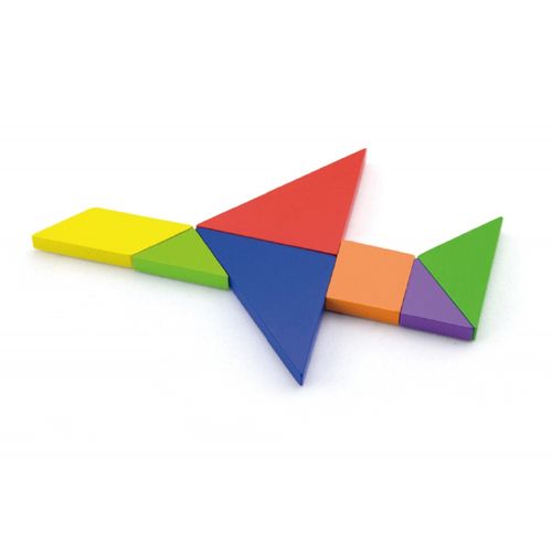 Układanka Tangram Drewniana Gra Logiczna na Arena.pl