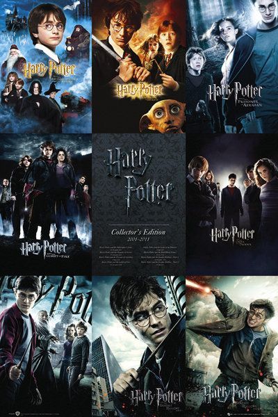 Harry Potter Kolekcja - plakat 61x91,5 cm zdjęcie 1
