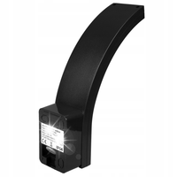 Lampa LED Maclean MCE244 B z czujnikiem ruchu PIR 10W 750lm IP54 czarna