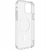 2 x Etui magnetyczne plecki MagSafe do iPhone 13 MINI 5.4' transparentne