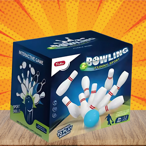 kręgle gra zręcznościowa sensoryczne dla dzieci zabawa bowling białe na Arena.pl