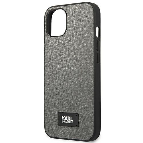 Etui Karl Lagerfeld do iPhone 13 mini, Srebrny na Arena.pl