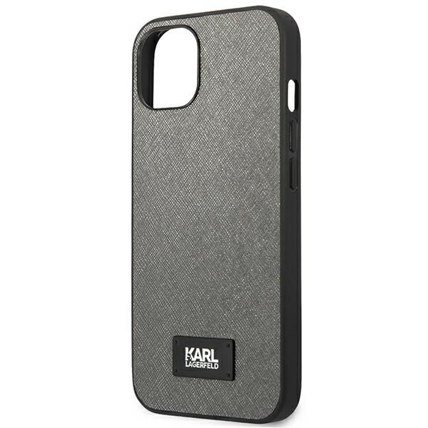 Etui Karl Lagerfeld do iPhone 13 mini, Srebrny zdjęcie 6