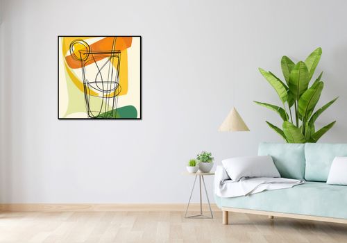 Plakat 80x80cm Koktajl Artystyczny na Arena.pl