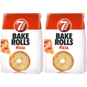 7 Days Bake Rolls Chrupki chlebowe o smaku pizzy 150 g x 2 sztuk