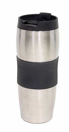 Kubek termiczny AU LAIT, czarny, srebrny na Arena.pl