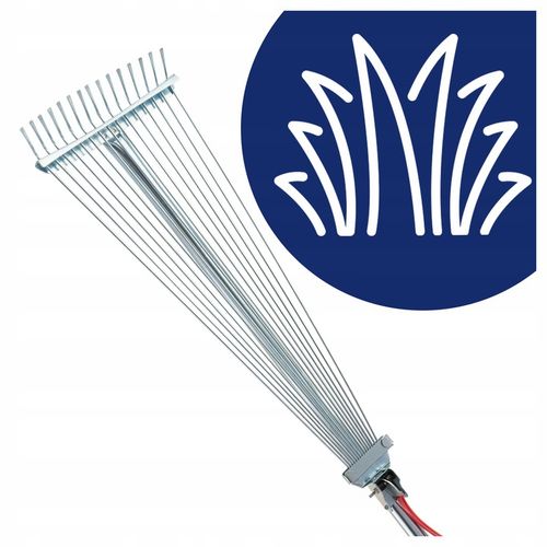 Grabie do liści wachlarzowe druciane regulowane metalowy rączka na Arena.pl