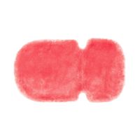 Wkładka do wózka skóra owcza róż