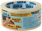 taśma pakowa bezbarwna 48mm*50m - d-300-0025