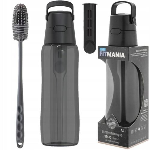 Butelka filtrująca Dafi Solid 0,7 czarna + szczoteczka do czyszczenia na Arena.pl