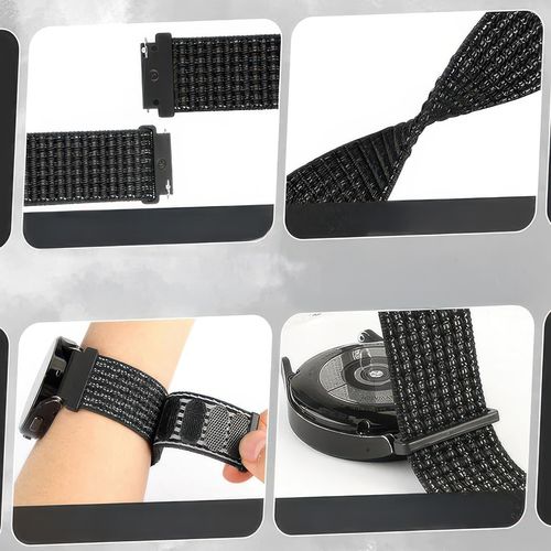 Paski do zegarka nylonowe 3 szt 20mm oddychające miękkie komfortowe na Arena.pl