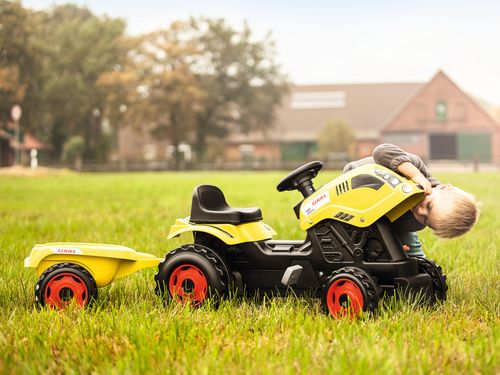SMOBY Traktor XL Class z przyczepką na Arena.pl
